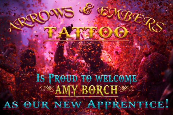 Amy Borch Tattoo Artist Apprentice