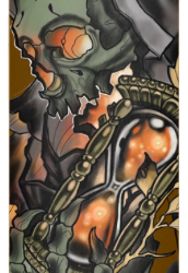 The Reaper Skate Deck (Brown)